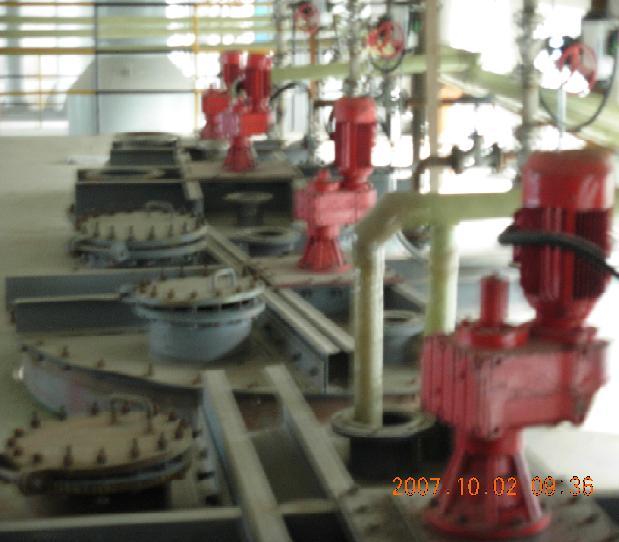 钛白生产线搅拌