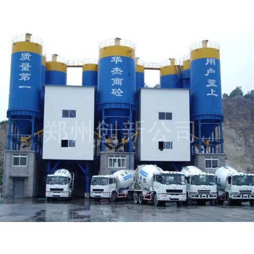 创新建机HZS90混凝土搅拌站