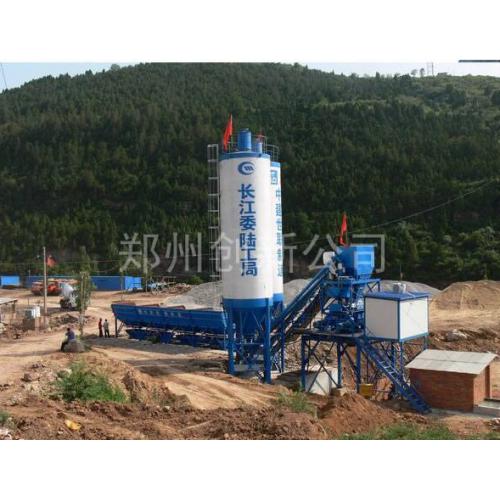 创新建机HZS25混凝土搅拌站