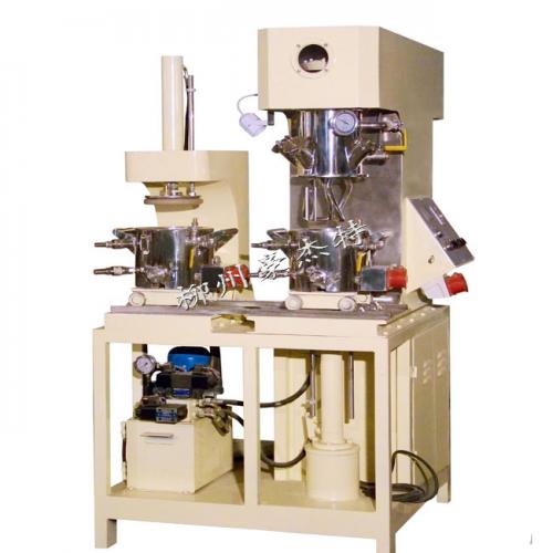 双行星真空搅拌机含压料机-02L