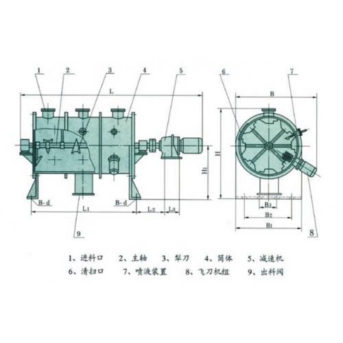 供干粉犁刀混合机/广州犁刀混合机