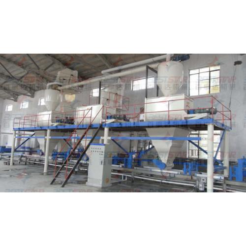 新型复合保温外模板生产线