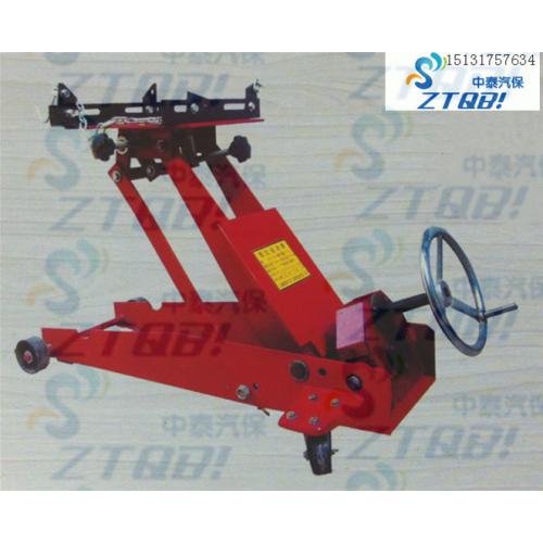 0.5T手摇低位运送器 变速箱托架 卧式千斤顶 可调