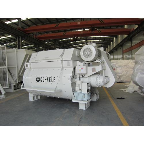 双卧轴强制式混凝土搅拌机