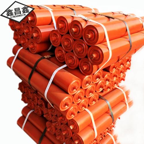 矿用平行托辊 碳钢三连串辊子