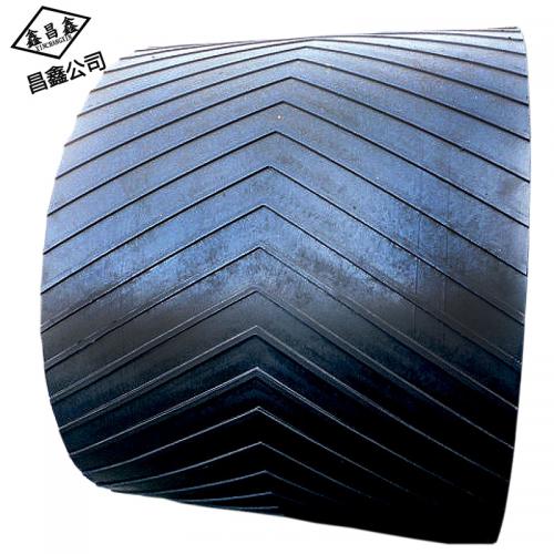 人字花纹橡胶输送带 防滑耐磨工业皮带