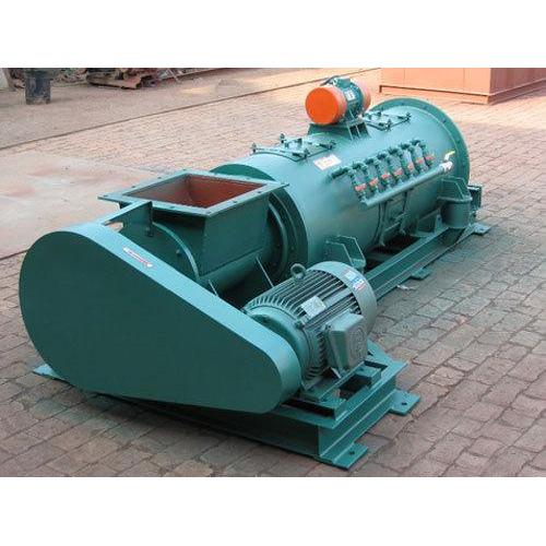 专业定制单轴粉尘加湿搅拌机  高耐磨合金材质