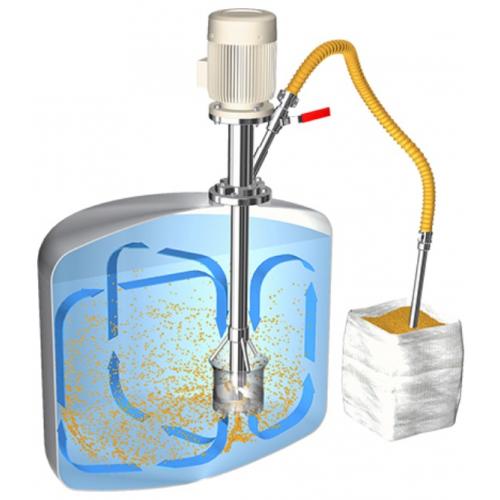 吸粉混合搅拌机