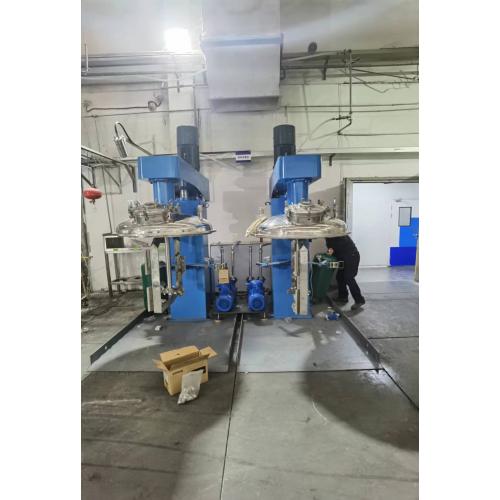 液压升降同心双轴搅拌机