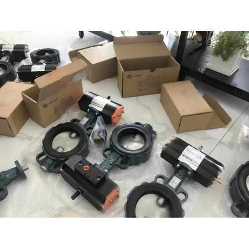 现货直销原装进口德国EBROZ011-A型气动软密封蝶阀规格